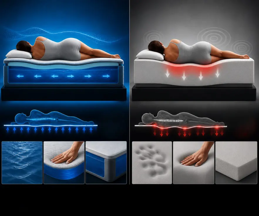 AKVA vs memory foam